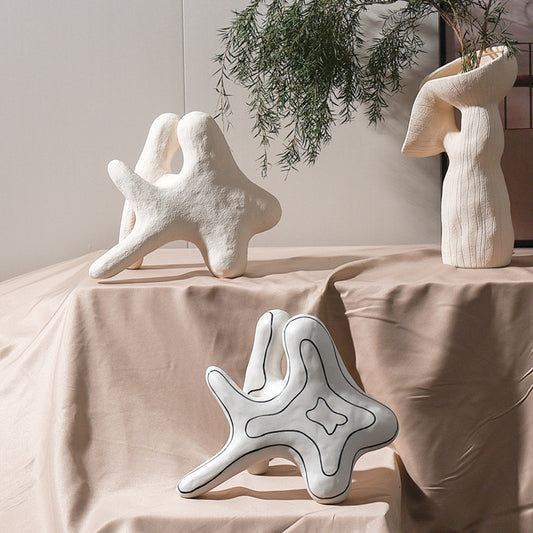 GLOB CERAMIC DECORATIVE ORNAMENT