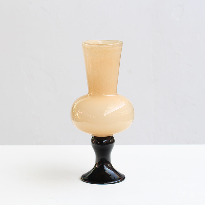 SALMA GLAZED GLASS VASE