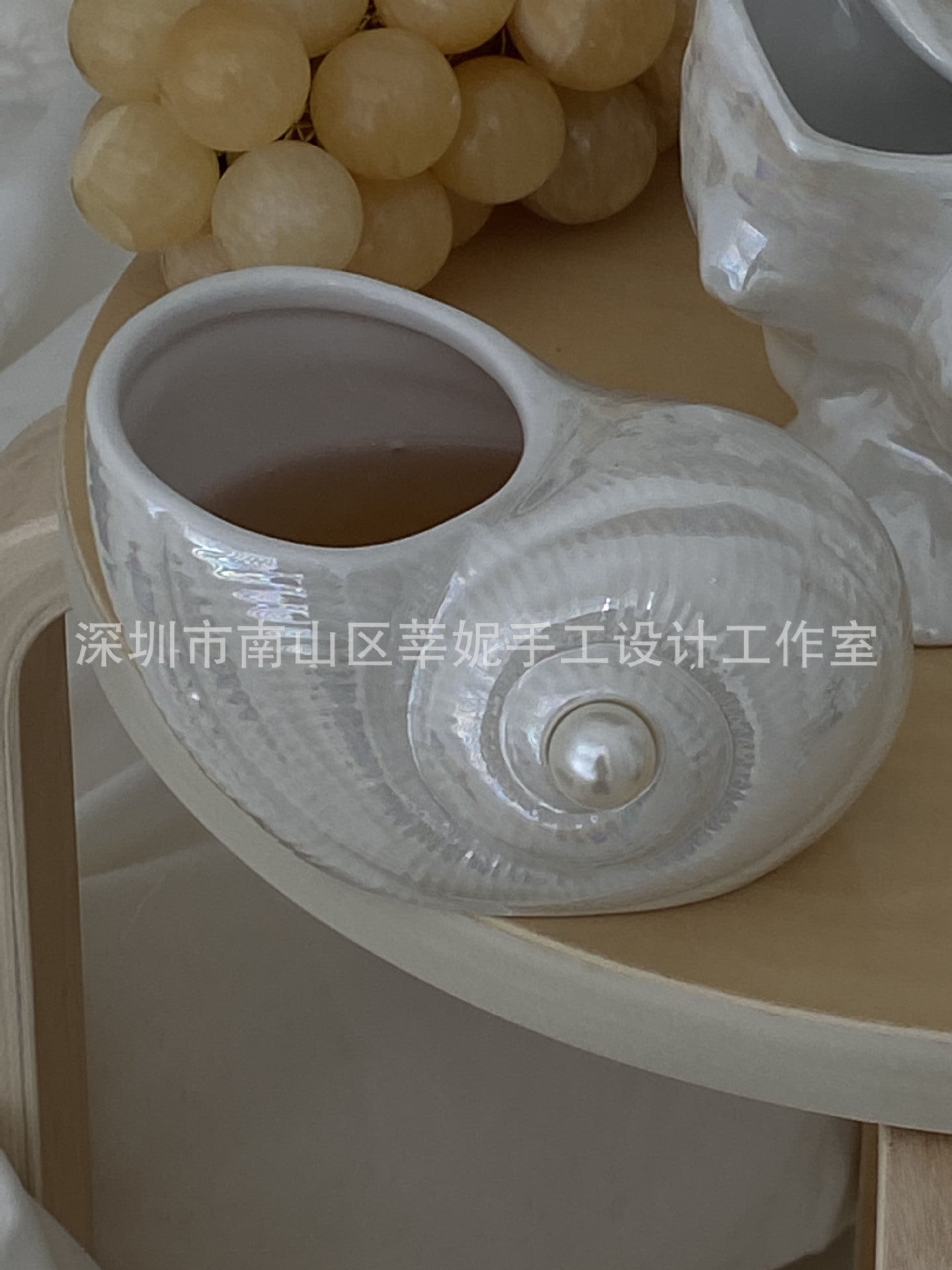 CONCH NICHE CERAMIC CUP