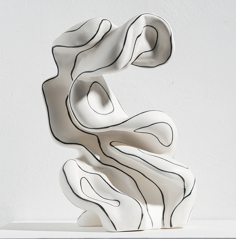 FLOW MINIMALIST DECORATIVE ORNAMENTS